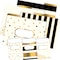 Barker Creek Gold File Folder & Library Pockets, Multi-Design Set, 42/Set 3540 - alternate 1